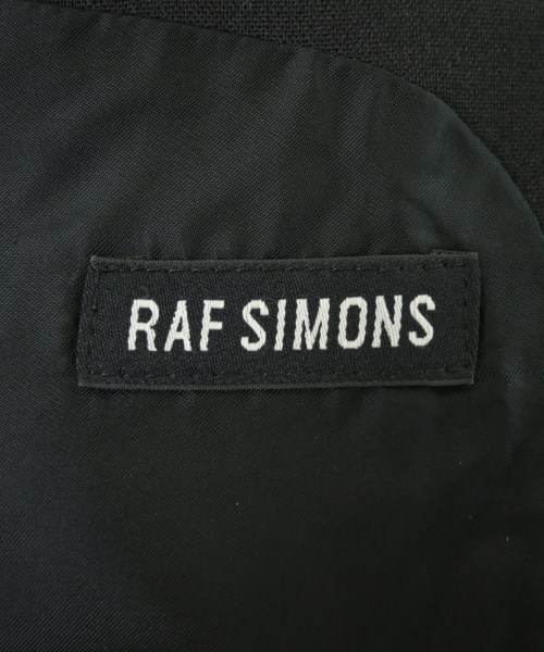 RAF SIMONS（ラフシモンズ）カジュアルジャケット 黒 サイズ:46(M位) メンズ/2200637191029
