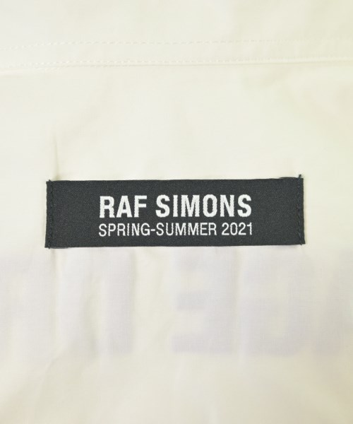 RAF SIMONS（ラフシモンズ）カジュアルシャツ 白 サイズ:46(XXL位) メンズ/2200637191074