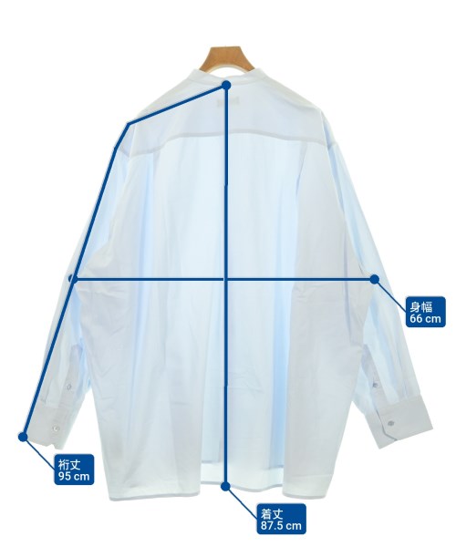 RAF SIMONS（ラフシモンズ）カジュアルシャツ 青 サイズ:46(XXL位) メンズ/2200637191081