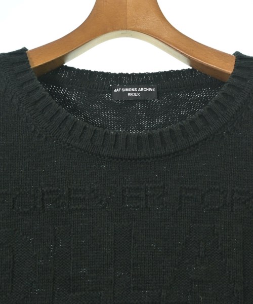 RAF SIMONS（ラフシモンズ）ニット・セーター 黒 サイズ:1(S位) メンズ/2200637191180
