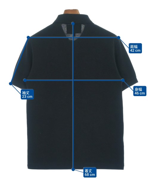 RAF SIMONS（ラフシモンズ）ポロシャツ 黒 サイズ:S メンズ/2200638345018