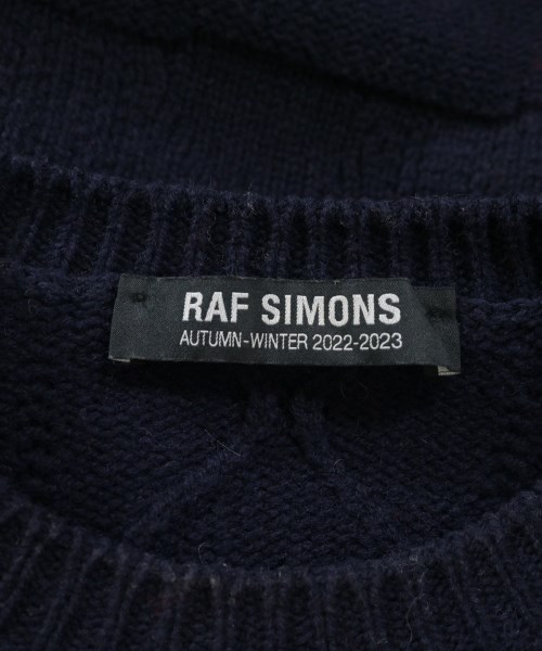 RAF SIMONS（ラフシモンズ）ニット・セーター 紺 サイズ:1(S位) メンズ/2200640696153