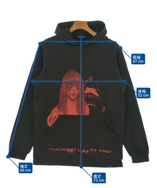 RAF SIMONS（ラフシモンズ）パーカー 黒 サイズ:48(L位) メンズ/2200642120014