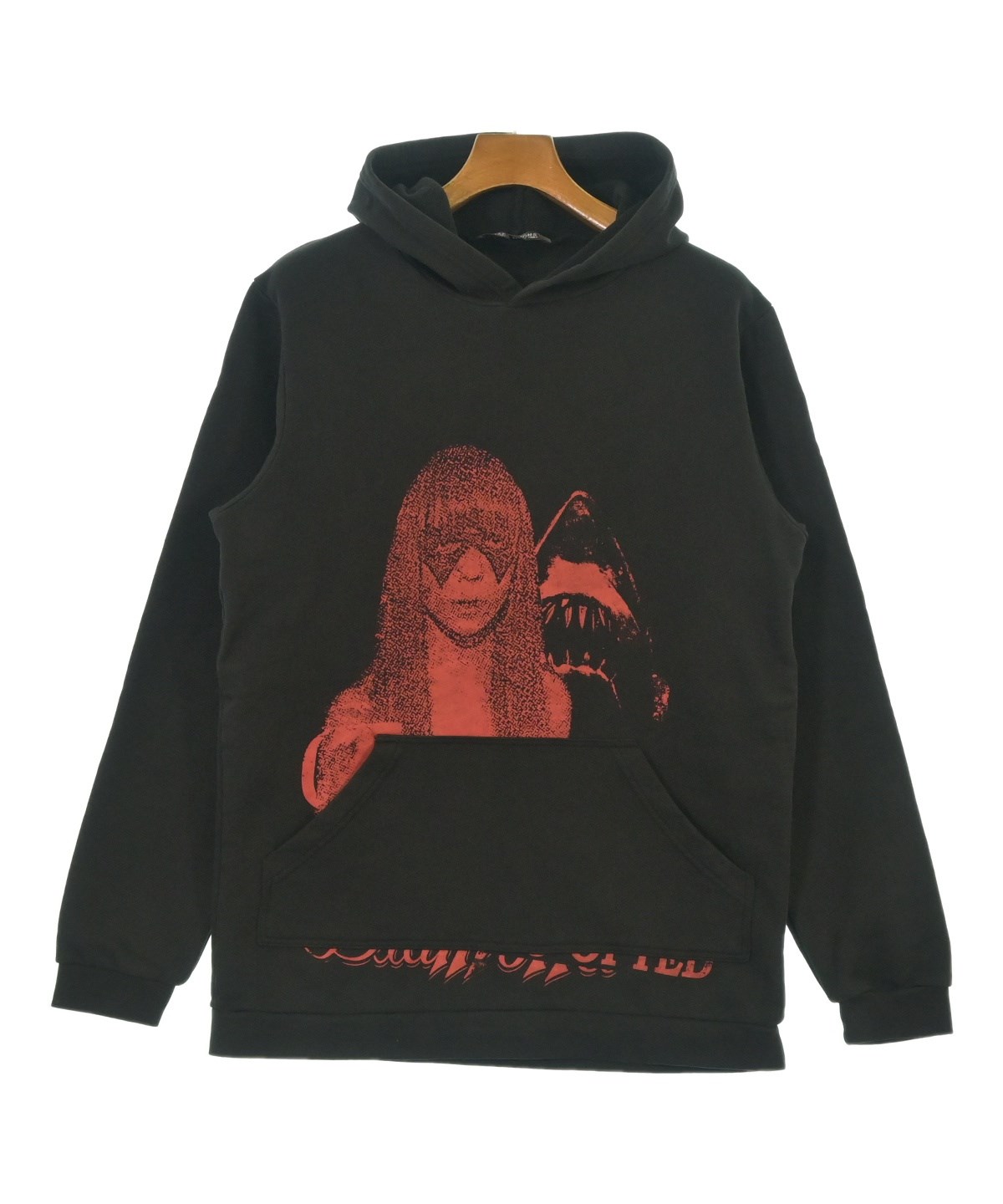 RAF SIMONS（ラフシモンズ）パーカー 黒 サイズ:48(L位) メンズ