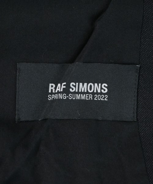 RAF SIMONS（ラフシモンズ）テーラードジャケット 黒 サイズ:XL メンズ/2200642806017