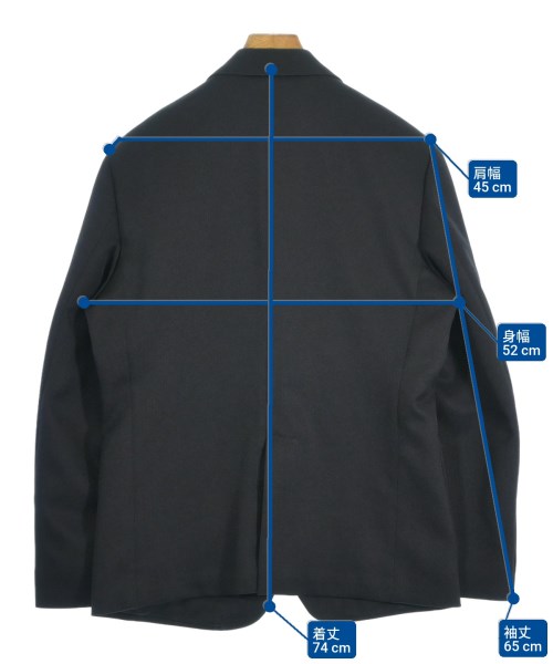 RAF SIMONS（ラフシモンズ）テーラードジャケット 黒 サイズ:XL メンズ/2200642806017