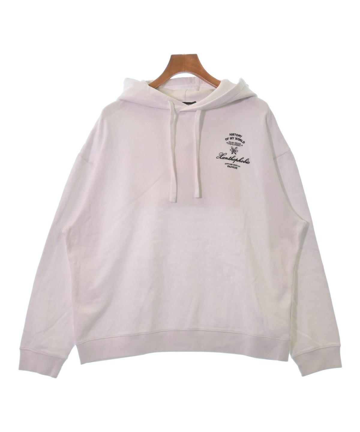 RAF SIMONS（ラフシモンズ）パーカー 白 サイズ:L メンズ