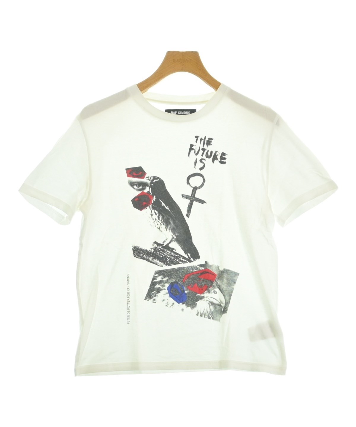 RAF SIMONS（ラフシモンズ）Tシャツ・カットソー 白 サイズ:S