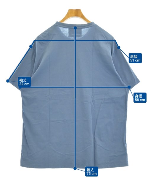 RAF SIMONS（ラフシモンズ）Tシャツ・カットソー 青 サイズ:42(XS位) メンズ/2200614201109