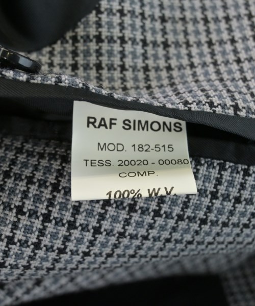 RAF SIMONS（ラフシモンズ）テーラードジャケット グレー サイズ:48(L位) メンズ/2200627495014