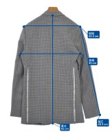 RAF SIMONS（ラフシモンズ）テーラードジャケット グレー サイズ:48(L位) メンズ/2200627495014
