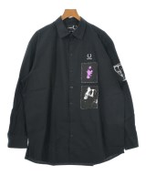 RAF SIMONS（ラフシモンズ）カジュアルシャツ 黒 サイズ:L メンズ/2200631100065