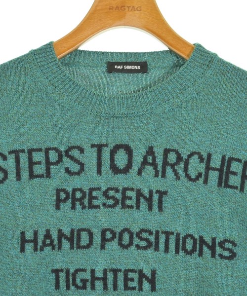 RAF SIMONS（ラフシモンズ）ニット・セーター 緑 サイズ:XS メンズ/2200632099030