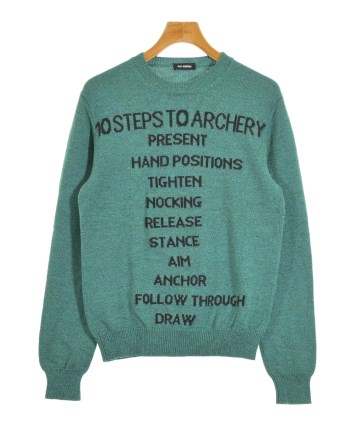 RAF SIMONS（ラフシモンズ）ニット・セーター 緑 サイズ:XS メンズ