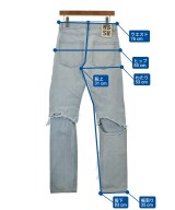 RAF SIMONS（ラフシモンズ）デニムパンツ 青 サイズ:28(S位) メンズ/2200632482139