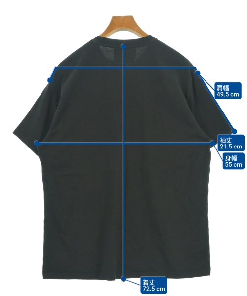 RAF SIMONS（ラフシモンズ）Tシャツ・カットソー 黒 サイズ:M メンズ/2200634048036