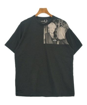 RAF SIMONS / Tシャツ/M/コットン/BLK RAF SIMONS（ラフシモンズ）Tシャツ・カットソー 黒 サイズ:M メンズ