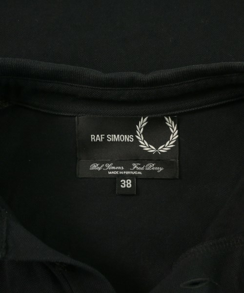 RAF SIMONS（ラフシモンズ）ポロシャツ 黒 サイズ:38(S位) メンズ/2200633664039