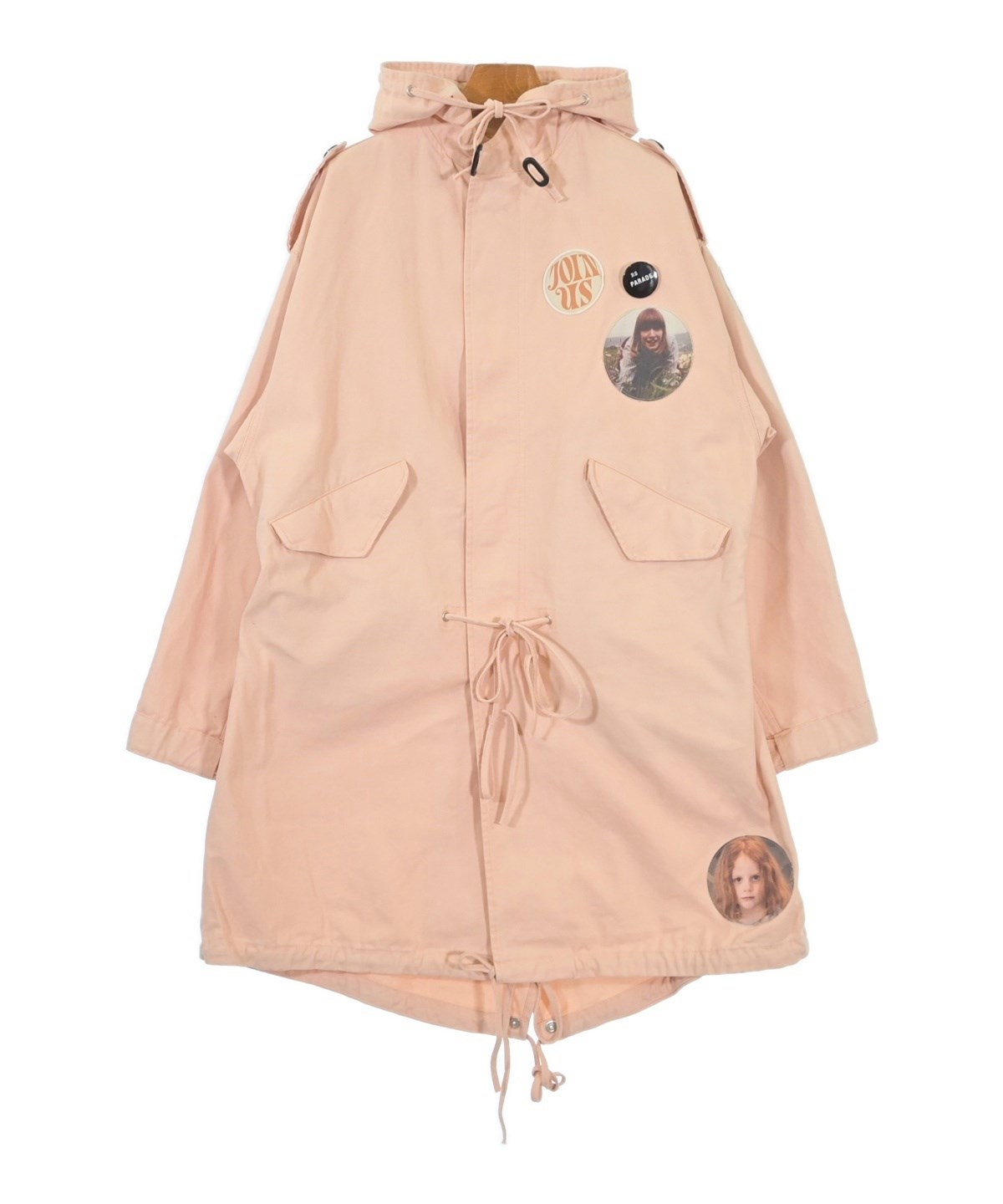 ラフシモンズ　コート RAF SIMONS(ラフシモンズ) ネップ加工オーバーサイズロングコート