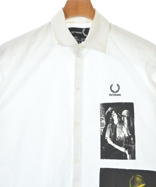 RAF SIMONS（ラフシモンズ）カジュアルシャツ 白 サイズ:S メンズ/2200608249056