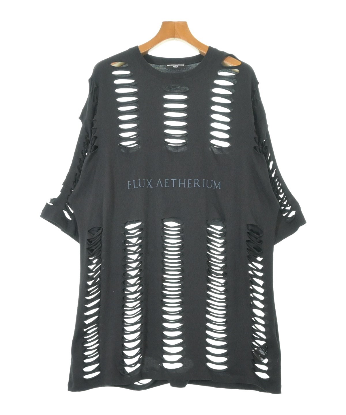 90s RAF SIMONS ラフシモンズ　カットソー　ブラックパームス RAF SIMONS（ラフシモンズ）Tシャツ・カットソー 黒 サイズ:38(S位