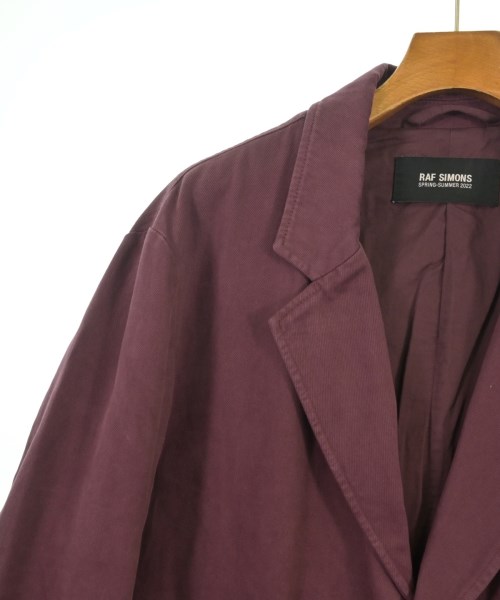 RAF SIMONS（ラフシモンズ）テーラードジャケット 赤 サイズ:S メンズ/2200619367107