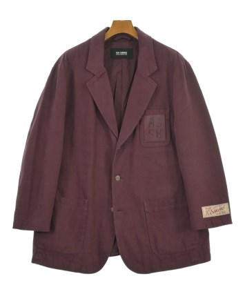 RAF SIMONS（ラフシモンズ）テーラードジャケット 赤 サイズ:S メンズ