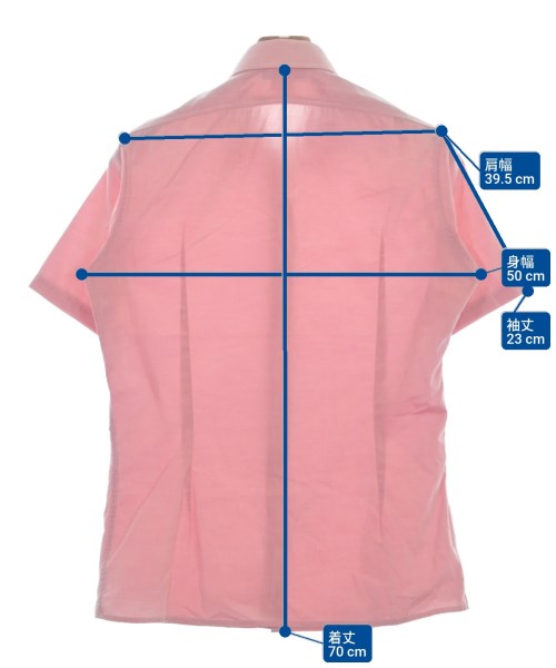 RAF SIMONS（ラフシモンズ）カジュアルシャツ ピンク サイズ:46(L位) メンズ/2200672994111