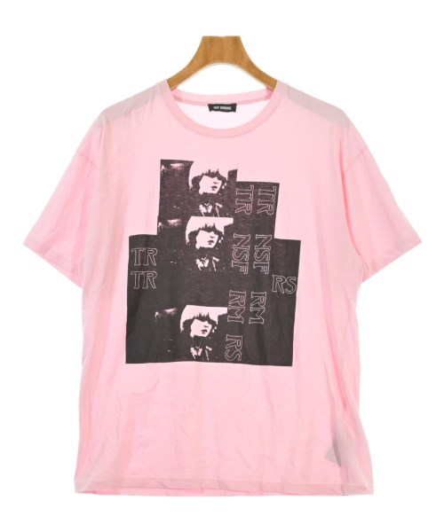 RAF SIMONS(ラフシモンズ)Tシャツ・カットソー ピンク サイズ:S/2200673152039