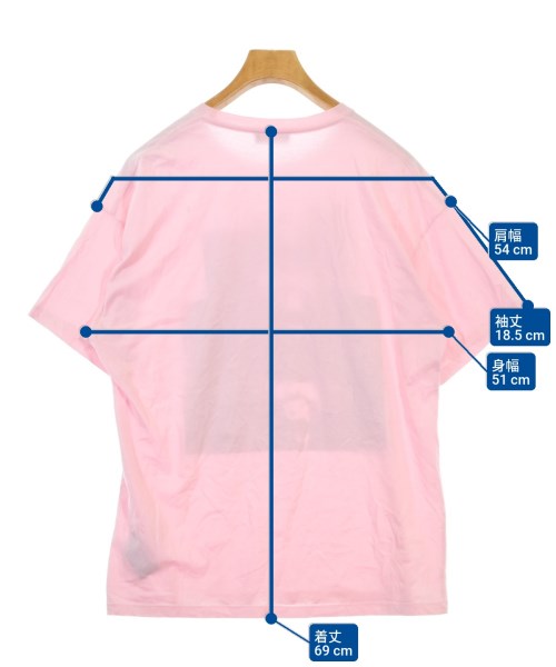 RAF SIMONS（ラフシモンズ）Tシャツ・カットソー ピンク サイズ:S メンズ/2200673152039