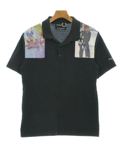 RAF SIMONS(ラフシモンズ)ポロシャツ 黒 サイズ:M/2200673908018