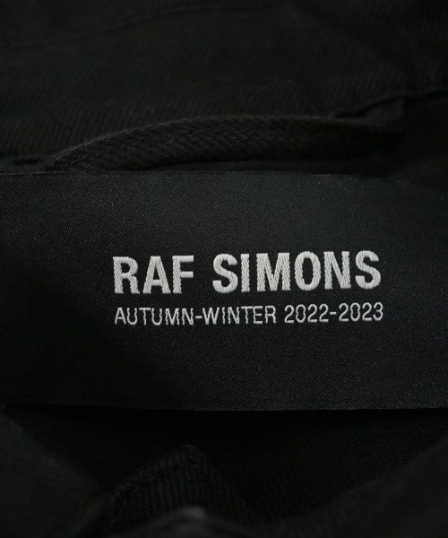 RAF SIMONS（ラフシモンズ）デニムジャケット 黒 サイズ:M メンズ/2200672615160