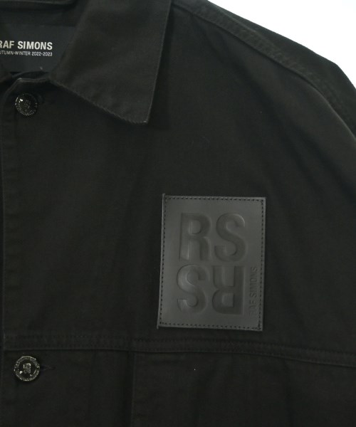 RAF SIMONS（ラフシモンズ）デニムジャケット 黒 サイズ:M メンズ/2200672615160