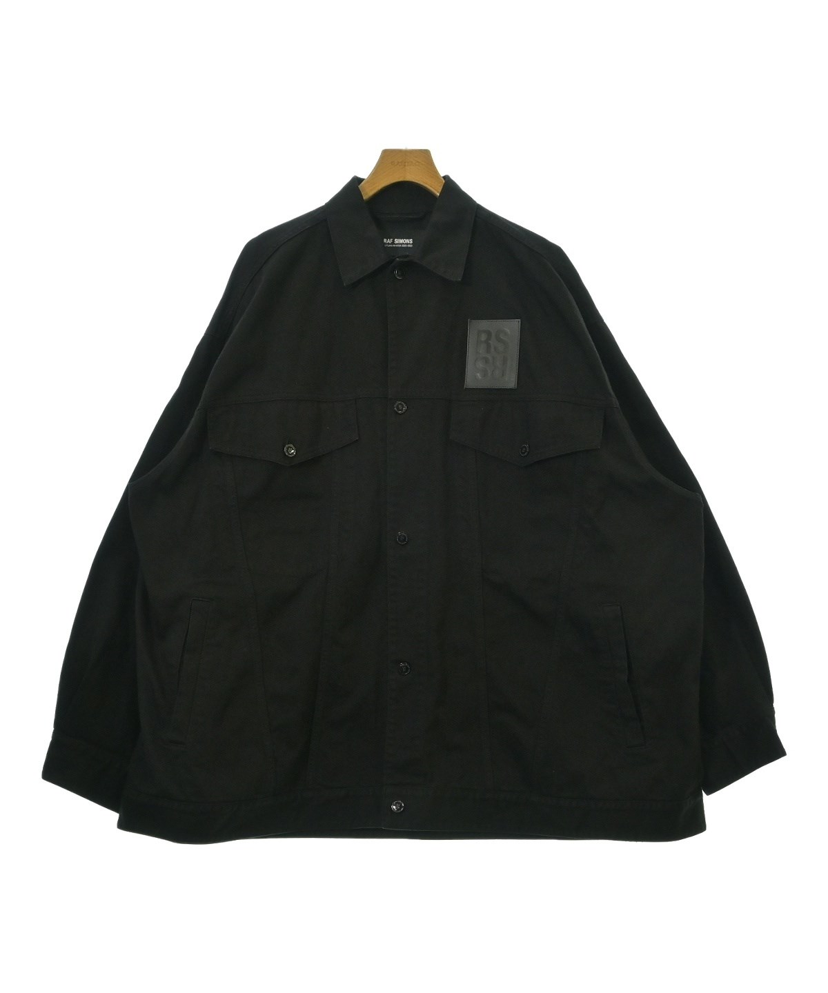 RAF SIMONS（ラフシモンズ）デニムジャケット 黒 サイズ:M メンズ
