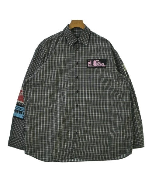 RAF SIMONS(ラフシモンズ)カジュアルシャツ 黒 サイズ:48(L位)/2200676373028