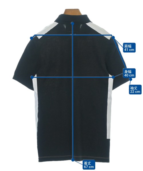 RAF SIMONS（ラフシモンズ）ポロシャツ 茶 サイズ:36(XS位) メンズ/2200672219252