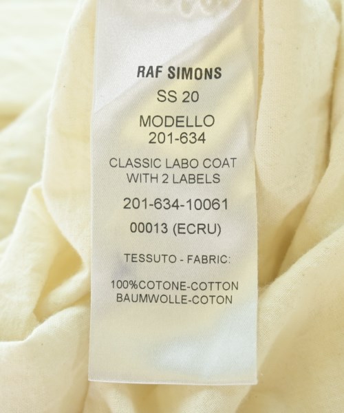 RAF SIMONS（ラフシモンズ）その他 白 サイズ:44(S位) メンズ/2200677300047