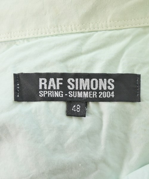 RAF SIMONS（ラフシモンズ）カジュアルシャツ 緑 サイズ:48(L位) メンズ/2200677913155