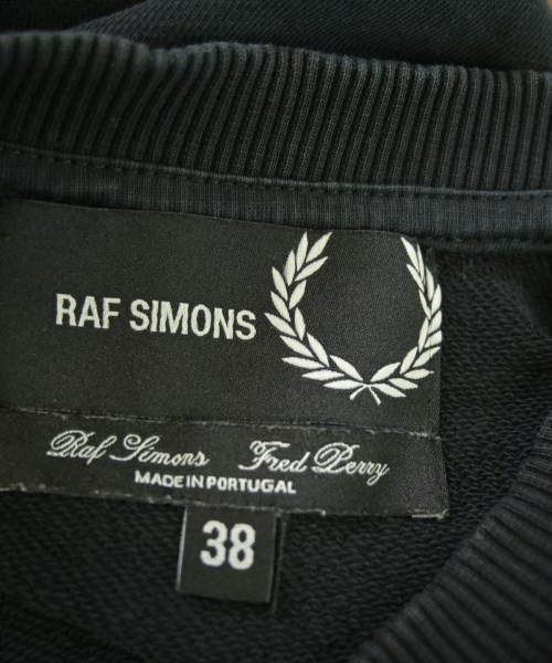 RAF SIMONS（ラフシモンズ）スウェット 黒 サイズ:38(M位) メンズ/2200680438041