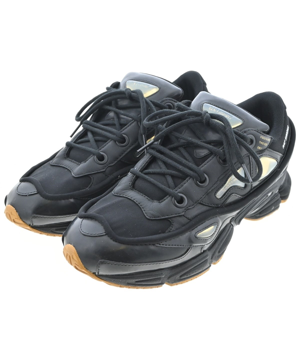 RAF SIMONS（ラフシモンズ）スニーカー 黒 サイズ:26.5cm メンズ