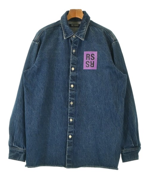 RAF SIMONS(ラフシモンズ)カジュアルシャツ 青 サイズ:M/2200701514013