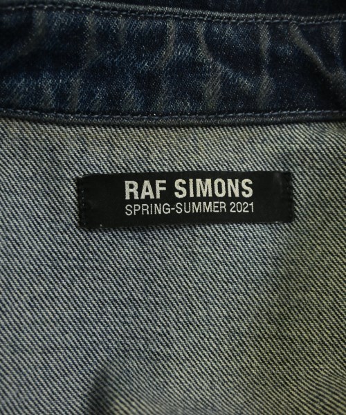 RAF SIMONS（ラフシモンズ）カジュアルシャツ 青 サイズ:M メンズ/2200701514013