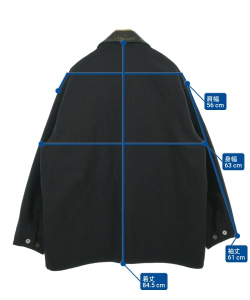 -（ソノタ）カバーオール 黒 サイズ:L メンズ/2200653323015