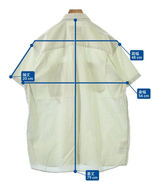 RAF SIMONS（ラフシモンズ）カジュアルシャツ 緑 サイズ:40(XL位) メンズ/2200658608025