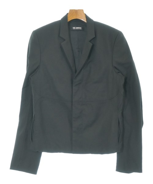 RAF SIMONS(ラフシモンズ)テーラードジャケット 黒 サイズ:46(M位)/2200660079028
