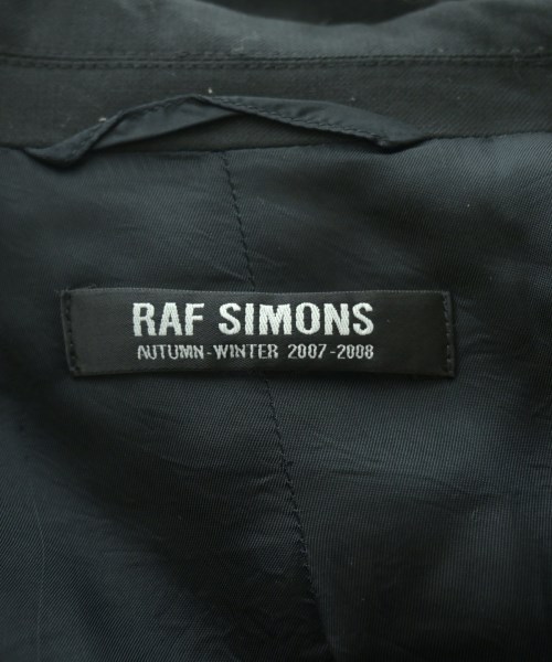 RAF SIMONS（ラフシモンズ）テーラードジャケット 黒 サイズ:46(M位) メンズ/2200660079028
