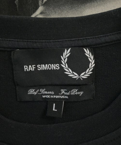 RAF SIMONS（ラフシモンズ）Tシャツ・カットソー 黒 サイズ:L メンズ/2200660079097