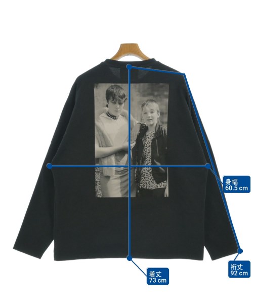 RAF SIMONS（ラフシモンズ）Tシャツ・カットソー 黒 サイズ:L メンズ/2200660079097