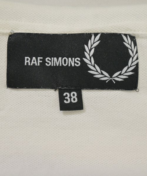 RAF SIMONS（ラフシモンズ）ポロシャツ 白 サイズ:38(S位) メンズ/2200712400114