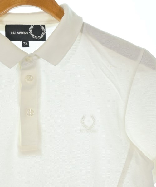 RAF SIMONS（ラフシモンズ）ポロシャツ 白 サイズ:38(S位) メンズ/2200712400114
